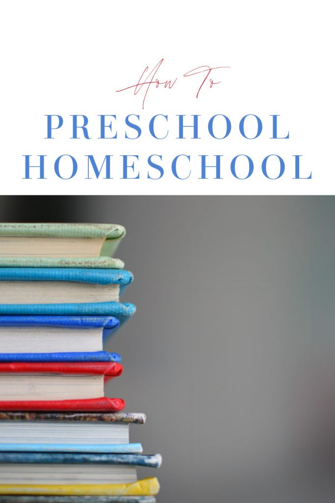 preschool homeschool